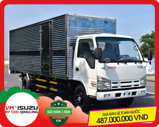 Xe tải Isuzu VM 2.4 tấn thùng kín (NK490SL4)
