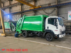 Xe cuốn ép rác Isuzu 9 khối