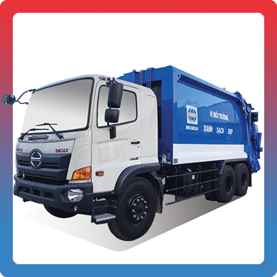 Xe cuốn ép rác ototruongphuc